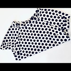 Stylish Ann Taylor polka dot top